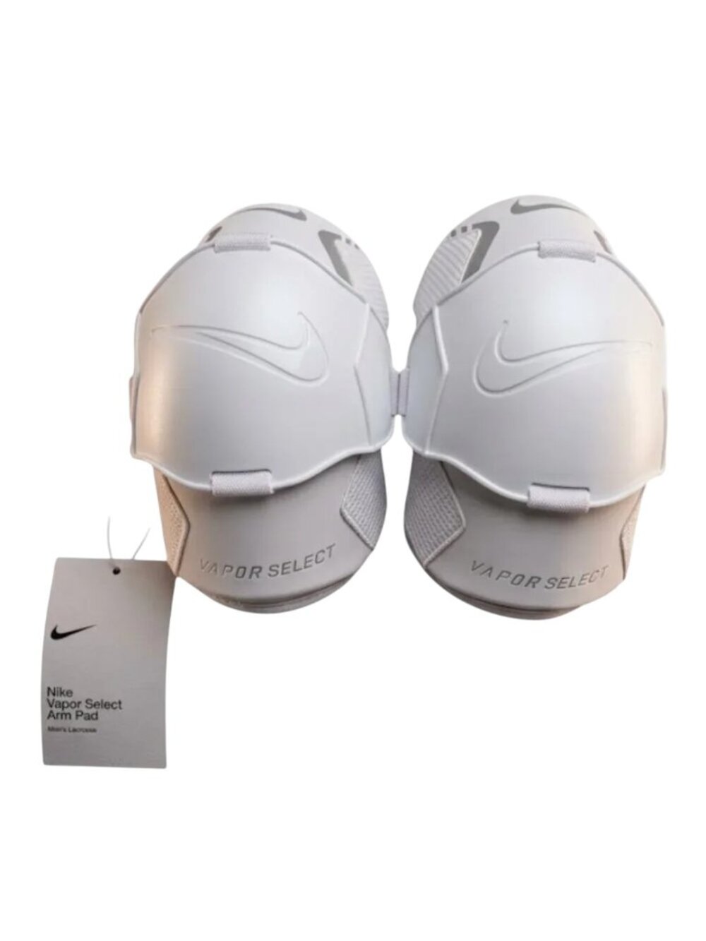 NEW Nike Vapor Select Men's Arm Pads Elbow Protection Hard Plastic Cap Lacrosse